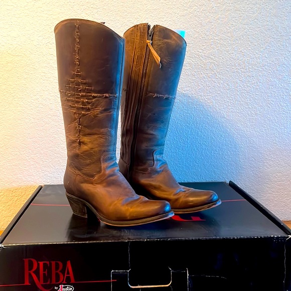 Justin Boots Shoes Reba By Justin Boots Poshmark